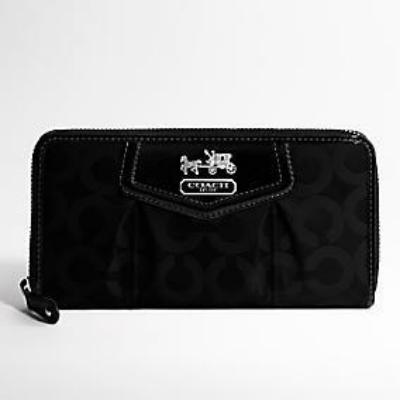 discounted Coach Wallets - 43259 full black